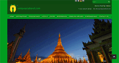 Desktop Screenshot of myanmartoursoperator.com